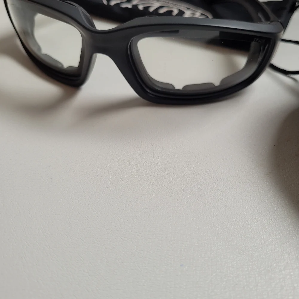 Black Sunglasses with Protective Accessories